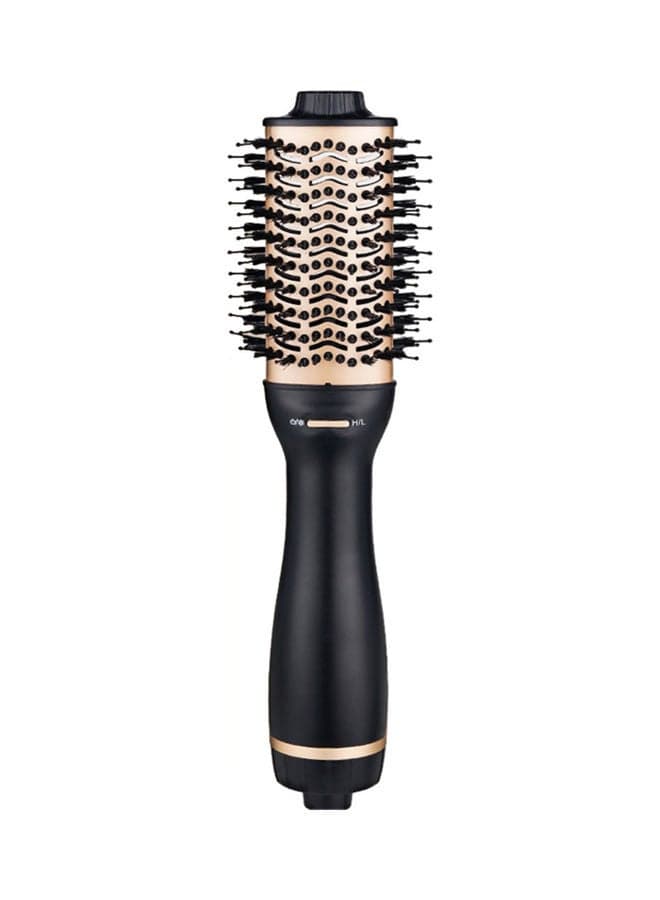 Hair Dryer Massage Comb Black/Gold