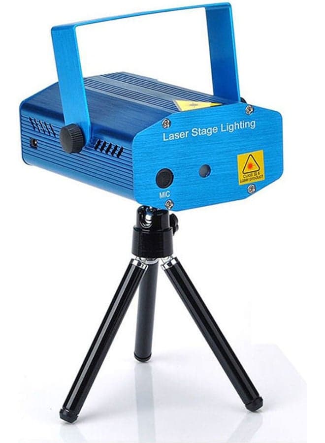 Mini Adjustment Led Laser Projector Stage Lighting Dj Disco Party Bar Club Blue 13.2cm