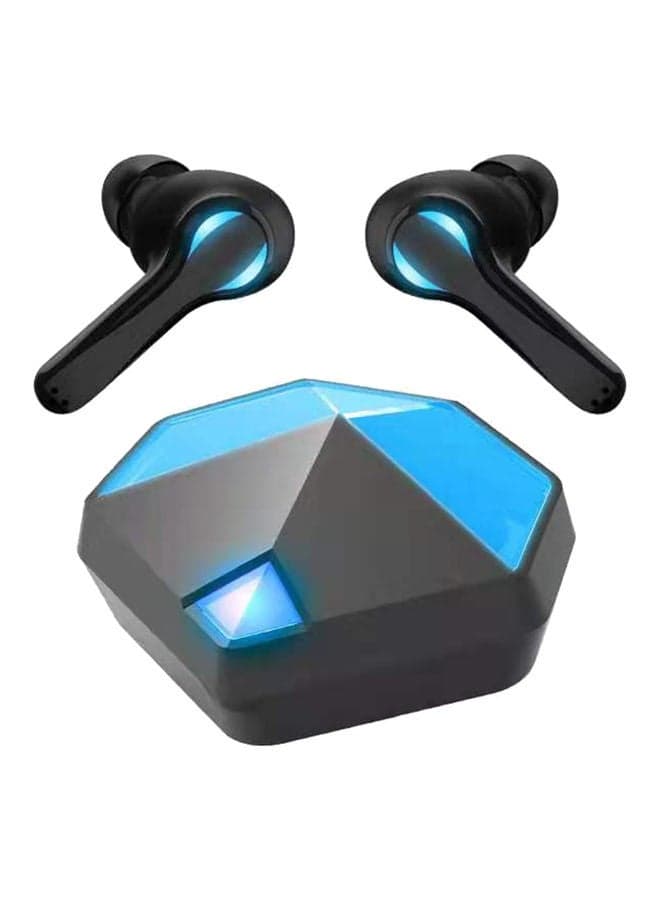 TWS In-Ear Earbuds With Charging Case Black