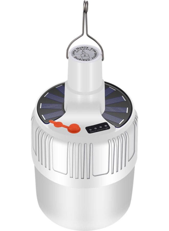 IP65 Waterproof Solar Powered Emergency Light Bulb White