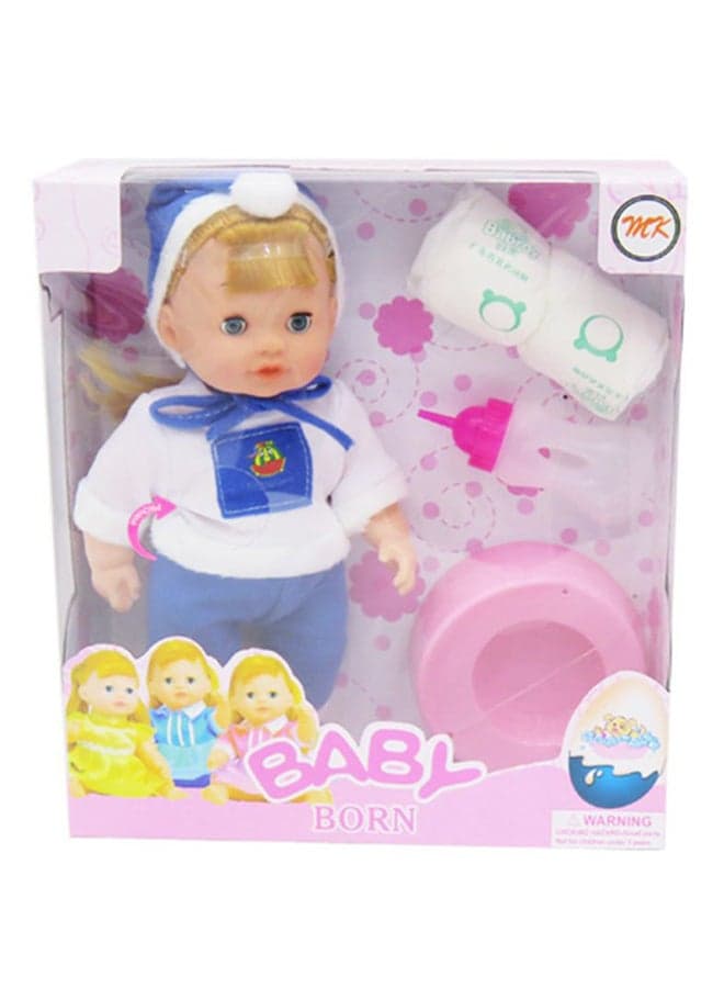 New Born Baby Doll Set