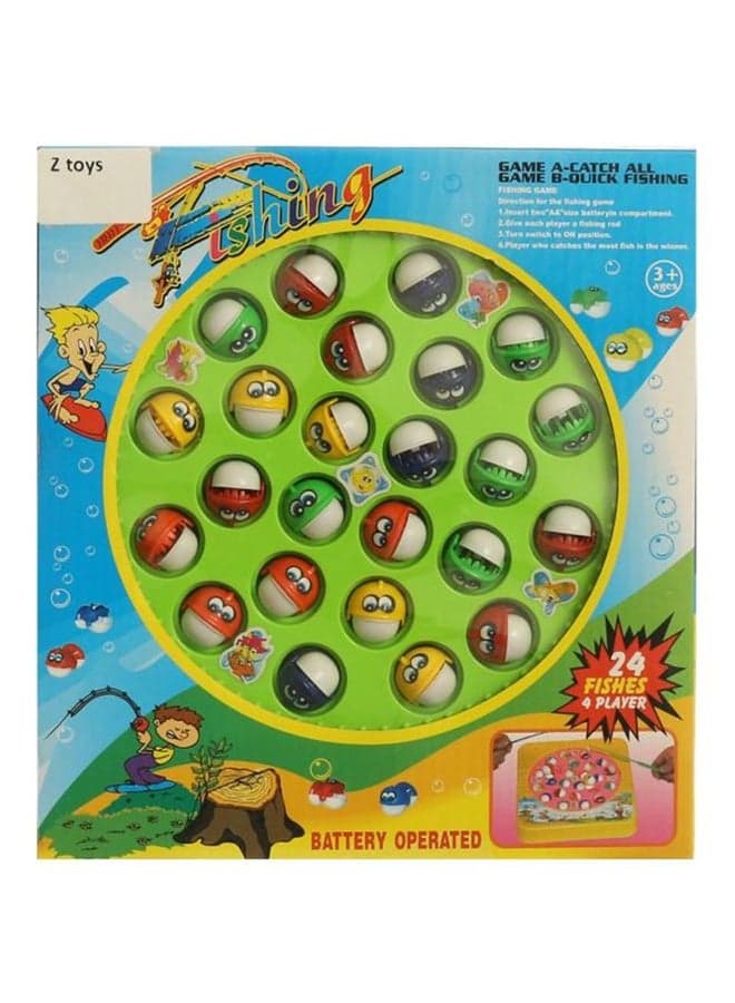 Battery Operated Fishing Game Safe And Non-Toxic Fun To Play Toy For Kids
