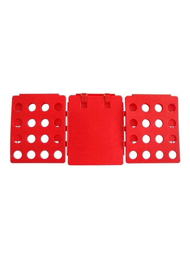 Retractable Adjustable Folding Clothes Board Red 57 x 72 x 1cm