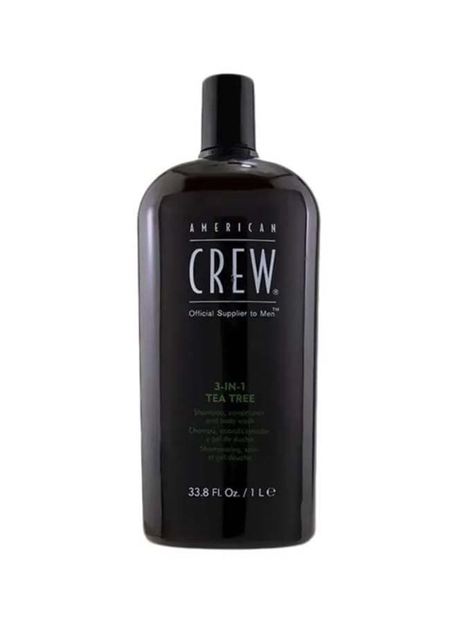 3-In-1 Tea Tree Shampoo, Conditioner And Body Wash 1Liters