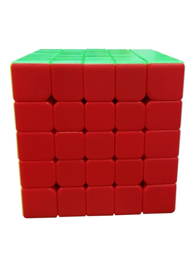 Stickerless Magic Cube Brain Teaser Releasing Pressure Puzzle Toy 6.4 x 6.4cm
