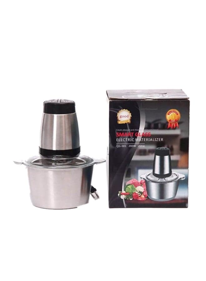 Electric Materializer 2 L 200 W QG-001 Silver
