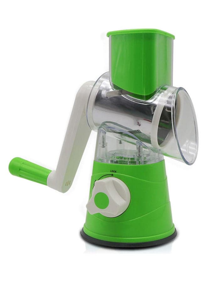 Multifunctional Manual Vegetable Fruit Cutter Green 19x25x12.7cm