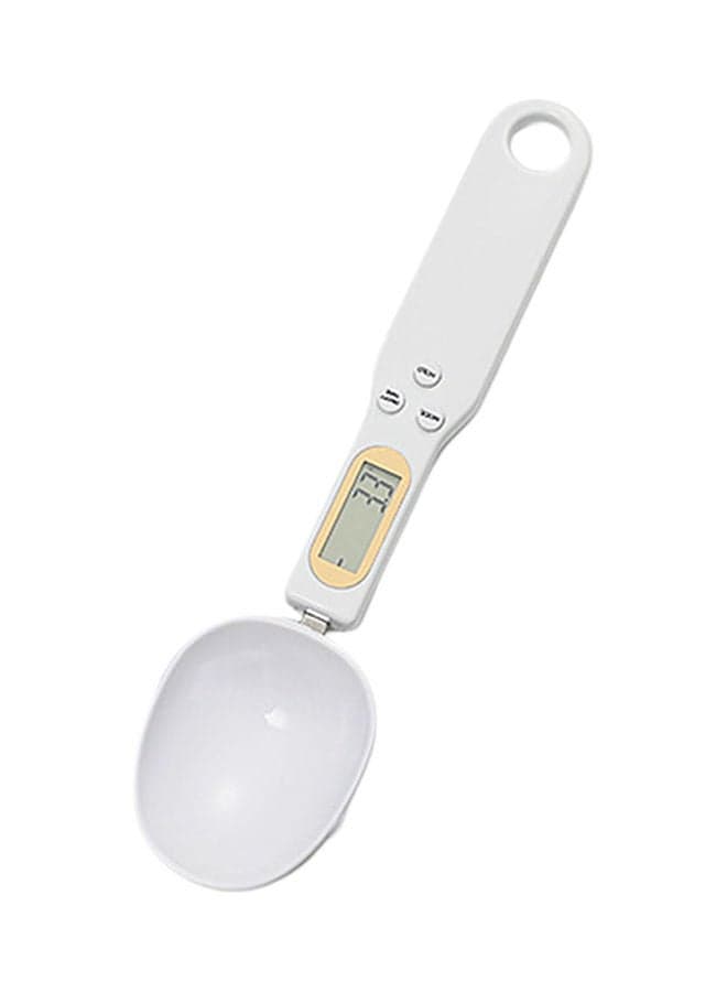 500g-0.1g Coffee Tea Digital Electronic Weighing Measuring Spoon White 19 x 6 x 6cm