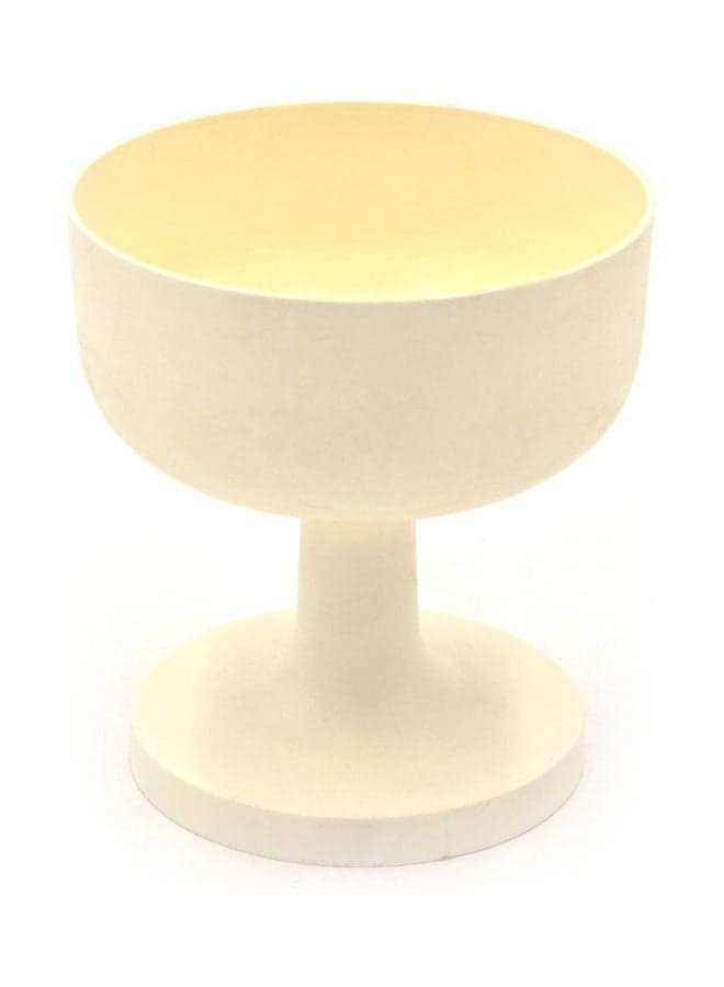 Swanny Coupe Plant Pot White 9.5cm