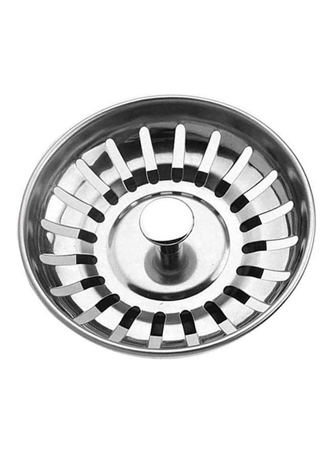 Sink Drainer Filter Silver 7.8x7.8x4cm