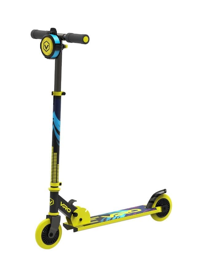 Viro Rides VR 240 Soundtrack Kick Scooter, Yellow Multicolour