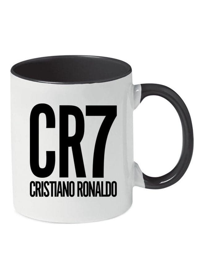 CR7 Cristiano Ronaldo Printed Mug Black