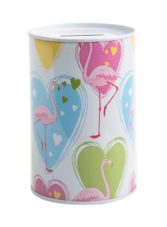 Flamingo Printed Money Saving Box