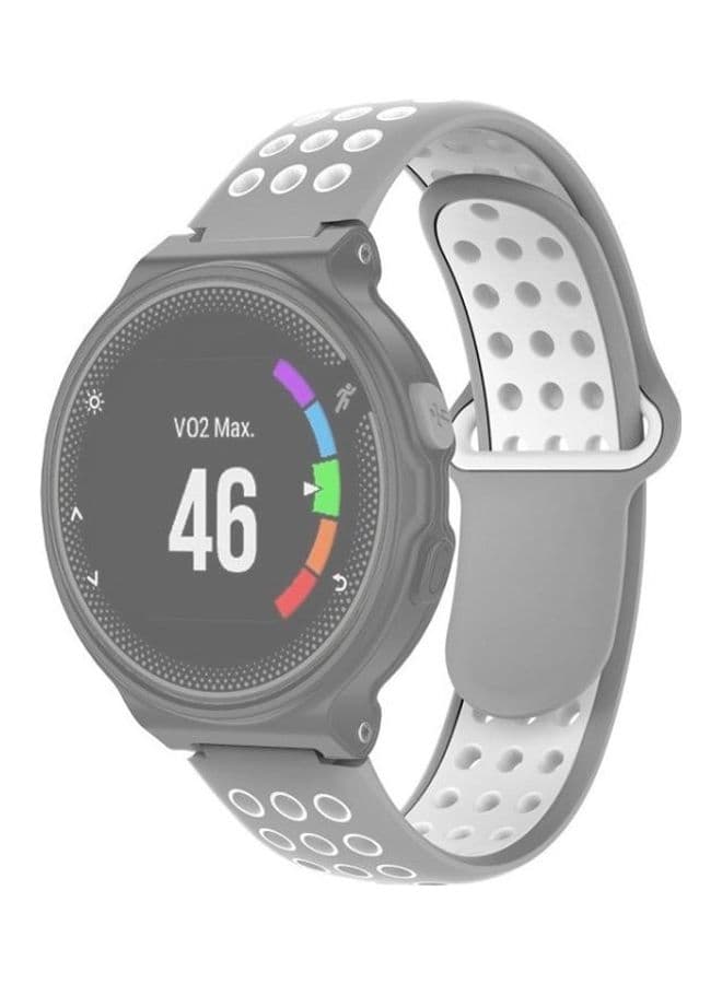 Replacement Strap Band for Garmin Forerunner 220/230/235/630/620/735xt Smartwatch Grey