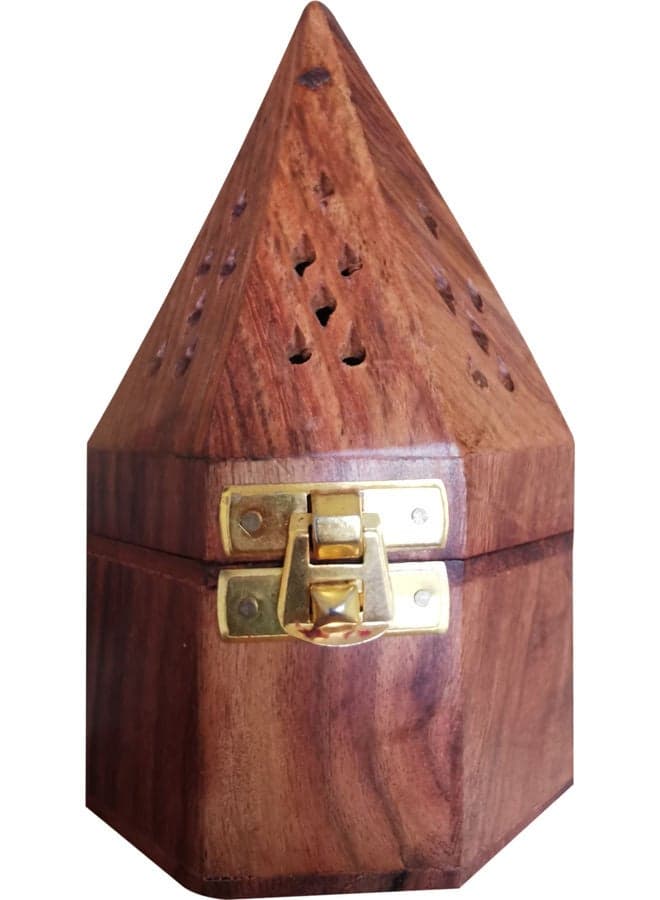 Incense Burner Holder Brown 15 x 8.5cm