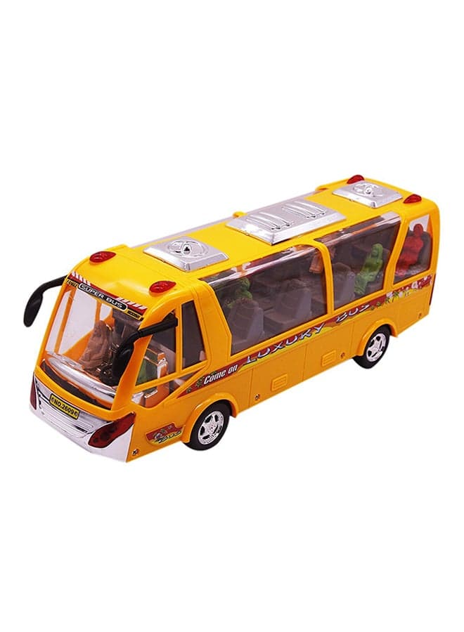 Public Bus Vehicle Toy Orange