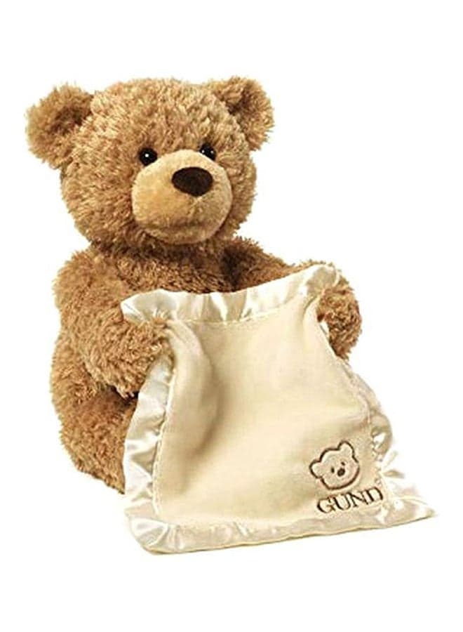 Peek A Boo Teddy Bear Stuffed Toy TH0052-T 11.5inch