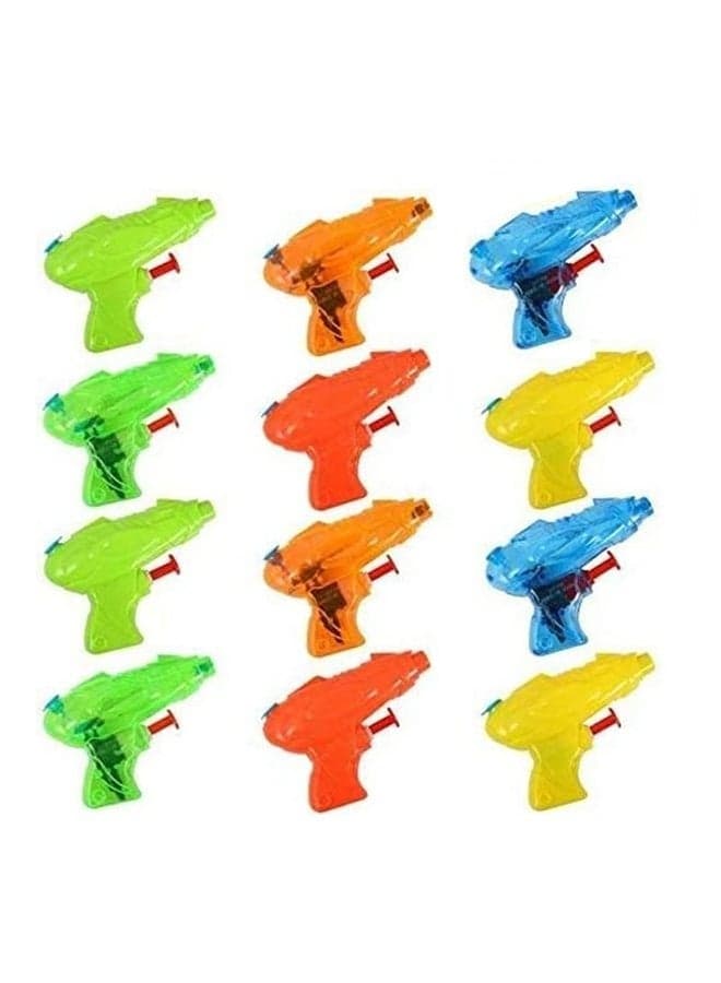 12-Piece Mini Squirt Water Gun Set