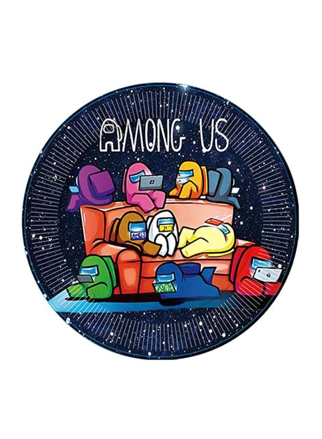 10-Piece Among Us 9” Disposable Plate