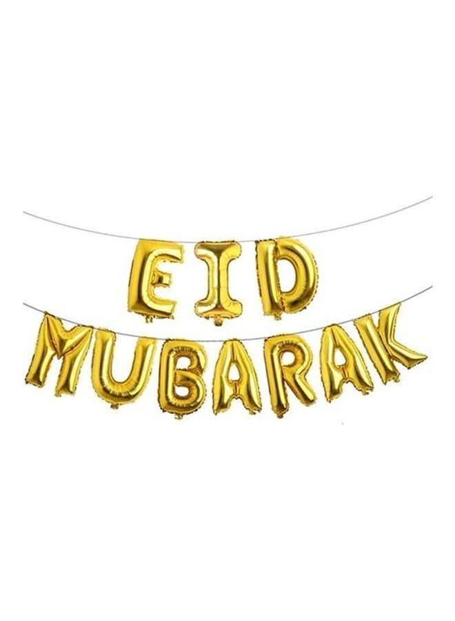 Eid Mubarak Foil Balloon Set