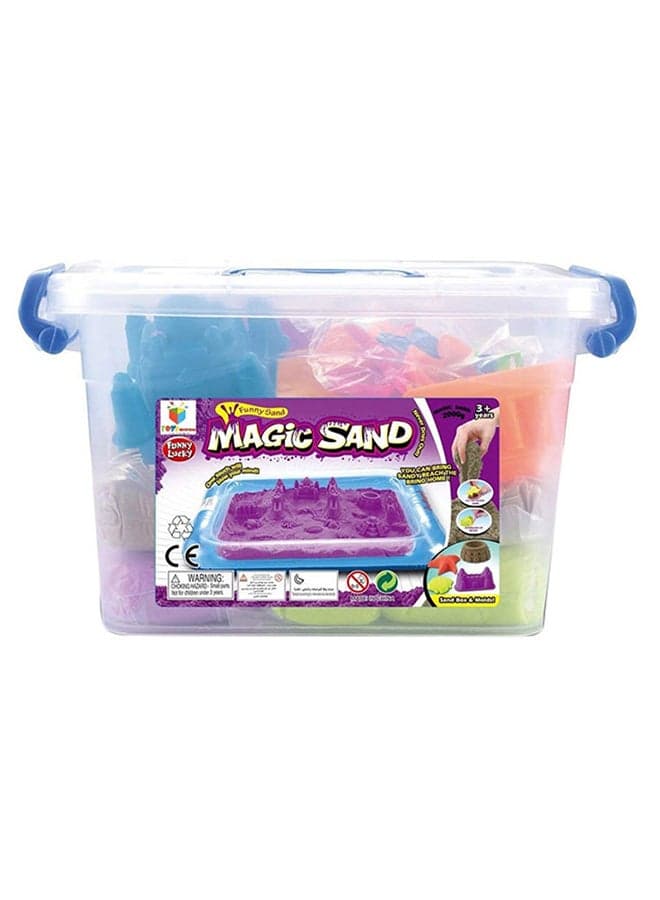Magic Kinetic Sand Beach Toy Set 21.4x15x13.2cm