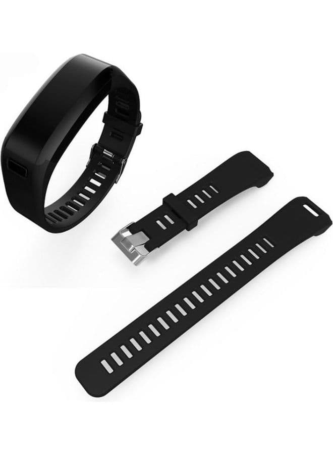Replacement Strap With Accessories For Garmin Vivosmart HR 1 Black