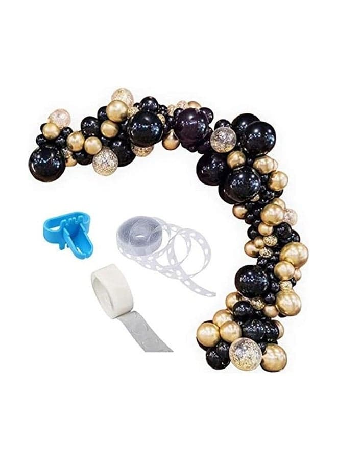 93-Piece Party Balloons With Garland Strip And Tying Tool Set
