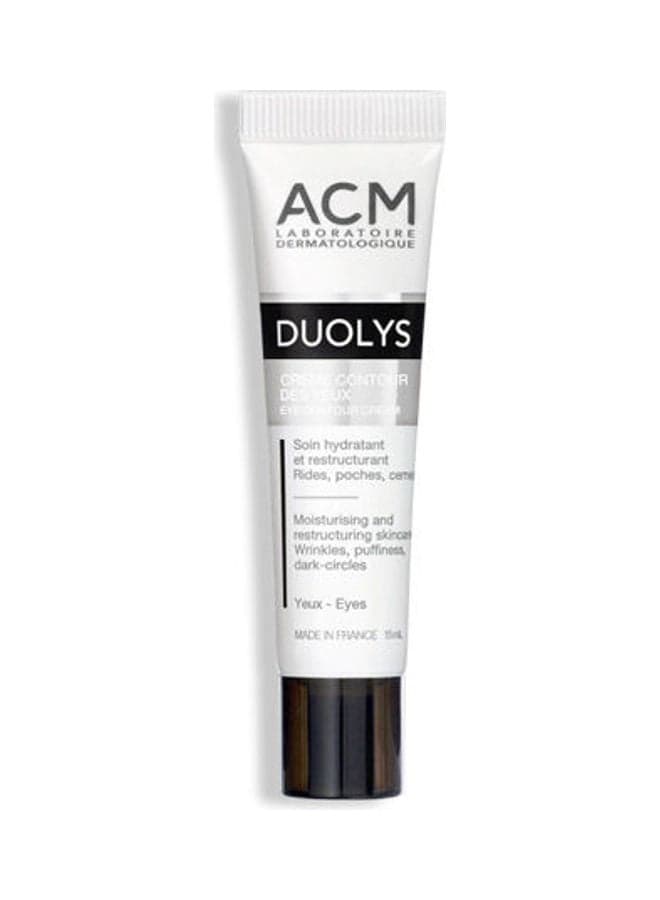 Duolys Eye Contour Cream, 15ml – Anti-Wrinkle Eye Cream for Fine Lines & Puffiness Grey 15ml