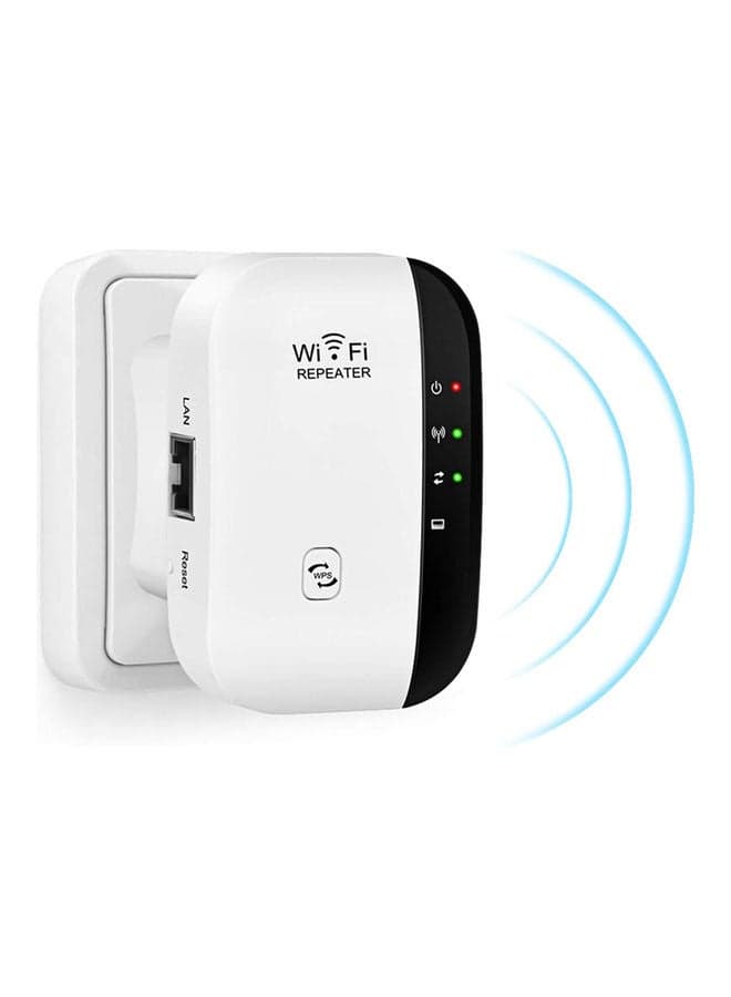 Wi-Fi Extender Signal Booster White
