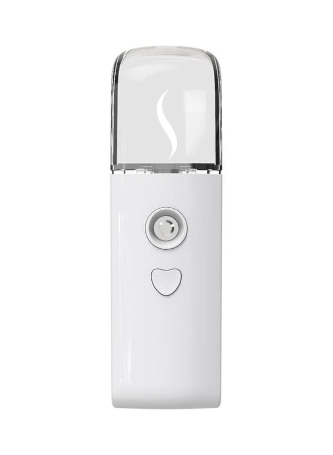 Handheld Portable Nano Facial Mist Sprayer Deep Moisturizing Mini Humidifier 20ml White