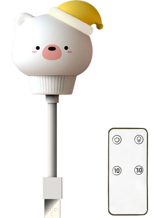 Portable Mini LED Night Light White