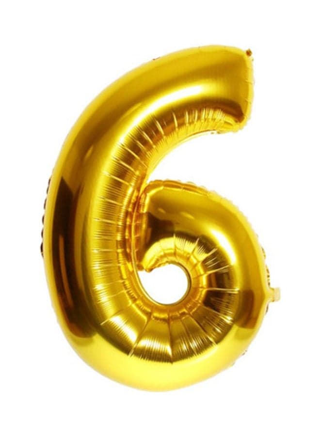 Number 6 Party Decoration Balloon 16inch