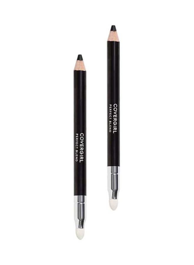 Set of 2 - Perfect Blend Eyeliner Pencil with Blending Tip Basic Black