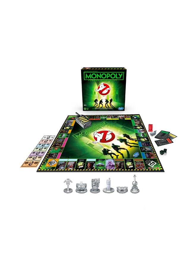Ghostbusters Edition Hasbro Board Game 6 Players For Adults And Teens Indoor Home Game 6 Players