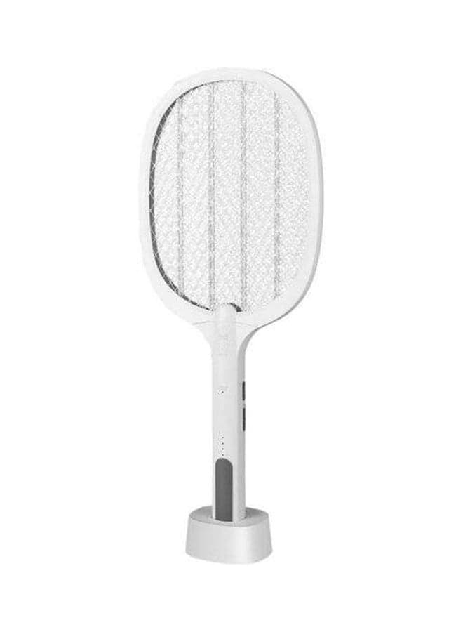 Cordless Electric Fly Mosquito Trap Swatter White 54cm