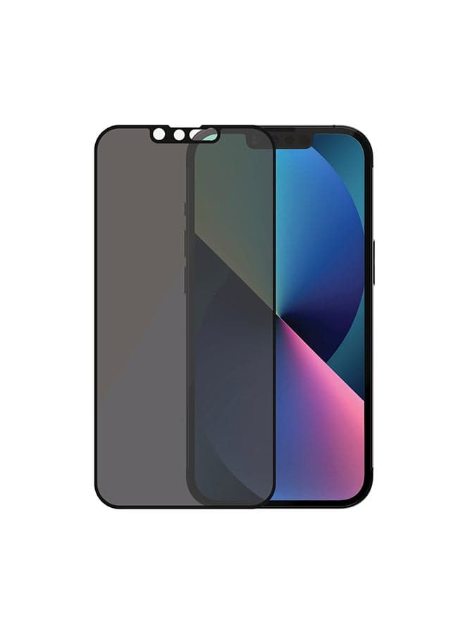 Edge-to-Edge Frame with Anti-Microbial Screen Protector for iPhone 13/13 Pro Clear