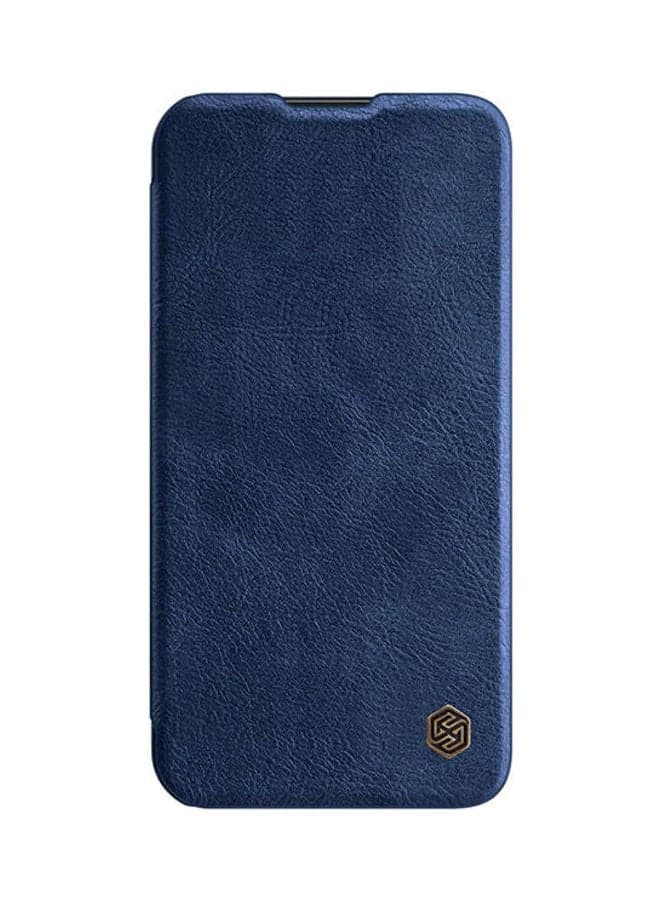 Qin Pro Leather Case For Apple iPhone 13 blue