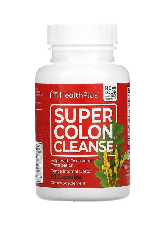 Super Colon Cleanse Dietary Supplement - 60 Capsules