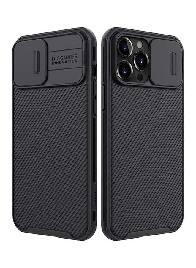 Iphone 13 Pro Phone Case With Camera Slide Cover Black
