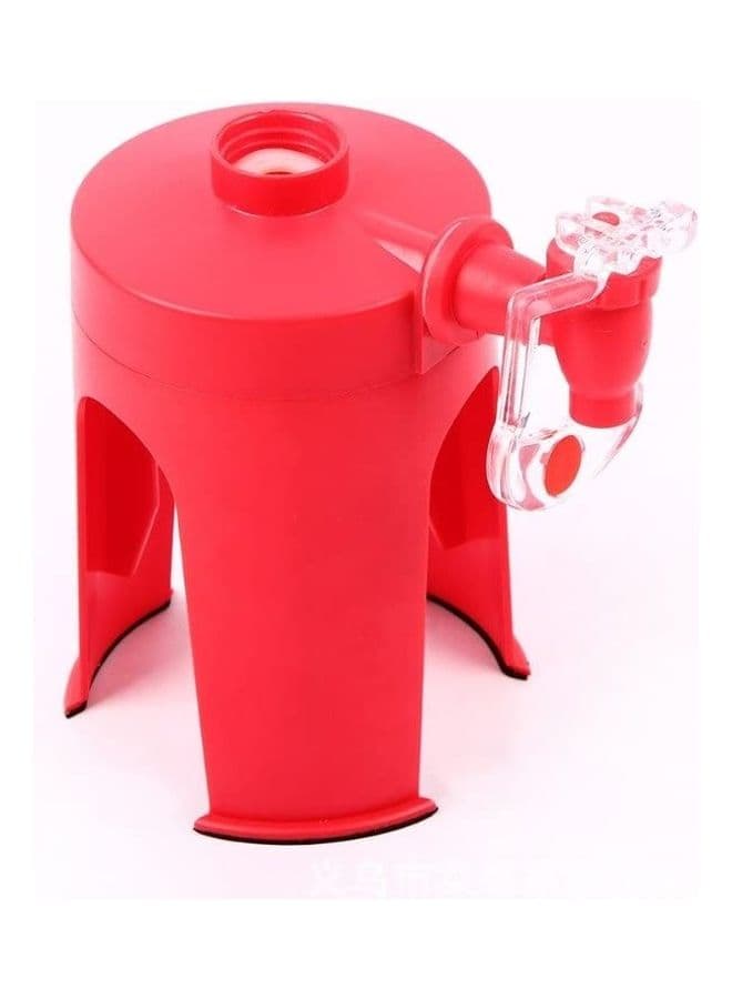 Portable Soda Dispenser Red 17cm
