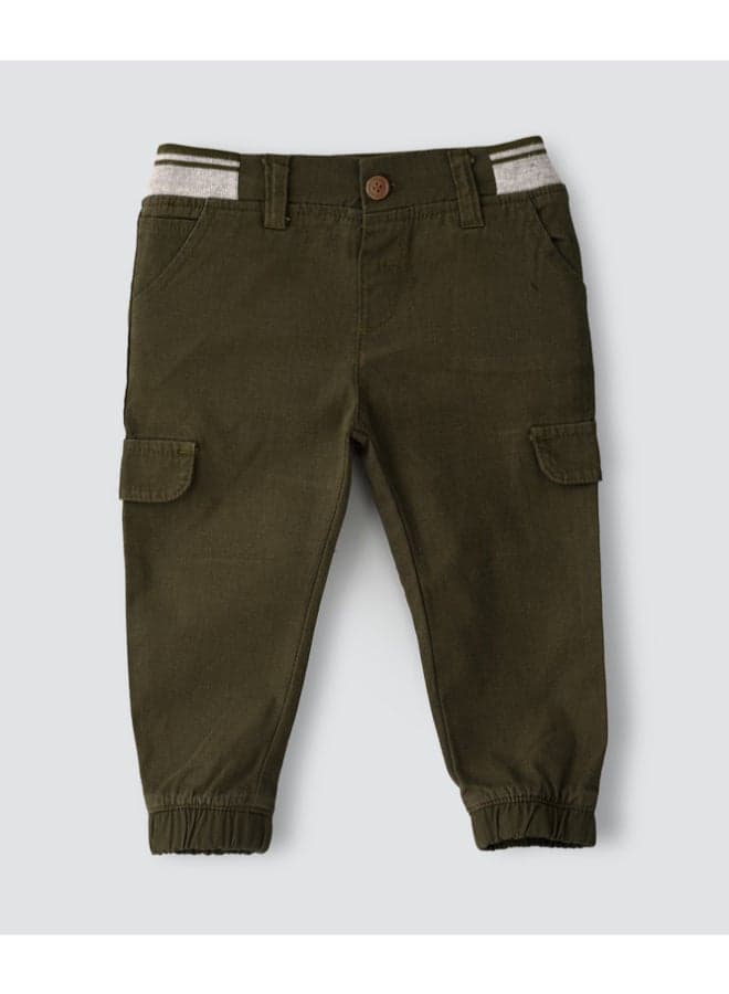 Pocket Detailed Cargo Pants Olive