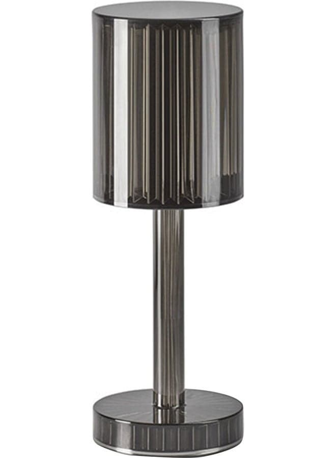 Modern Crystal Table Lamp Black 30.00 x 12.00 x 0.5cm