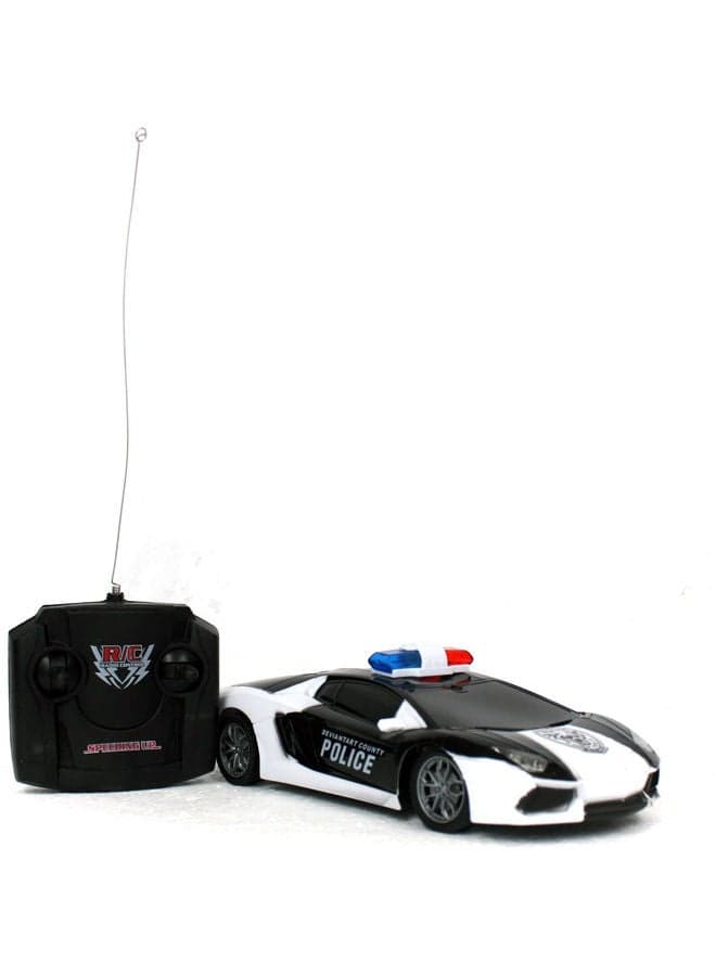 1:18 Channel Remote Control Police Car