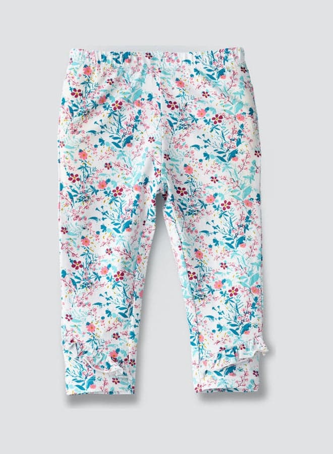 Casual Knitted Leggings Multicolour