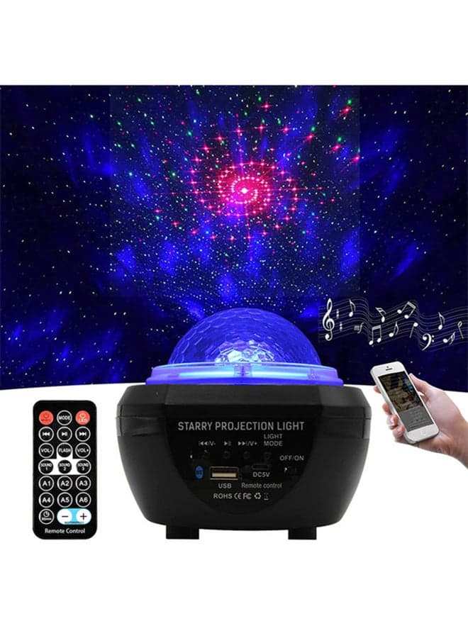 Starry Sky Projector Lamp With Remote Control Blue