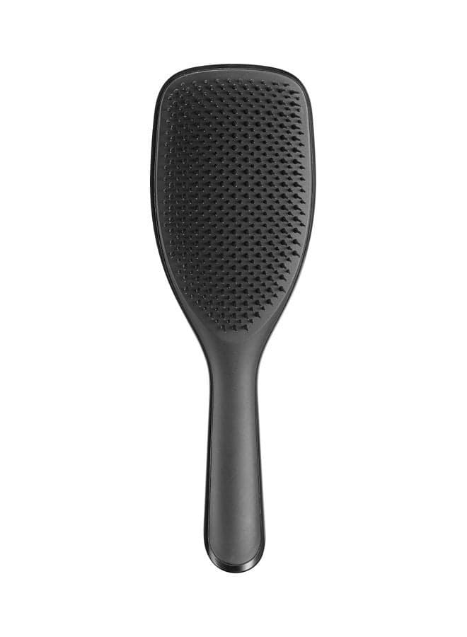 The Large Wet Detangler Hairbrush Black Gloss