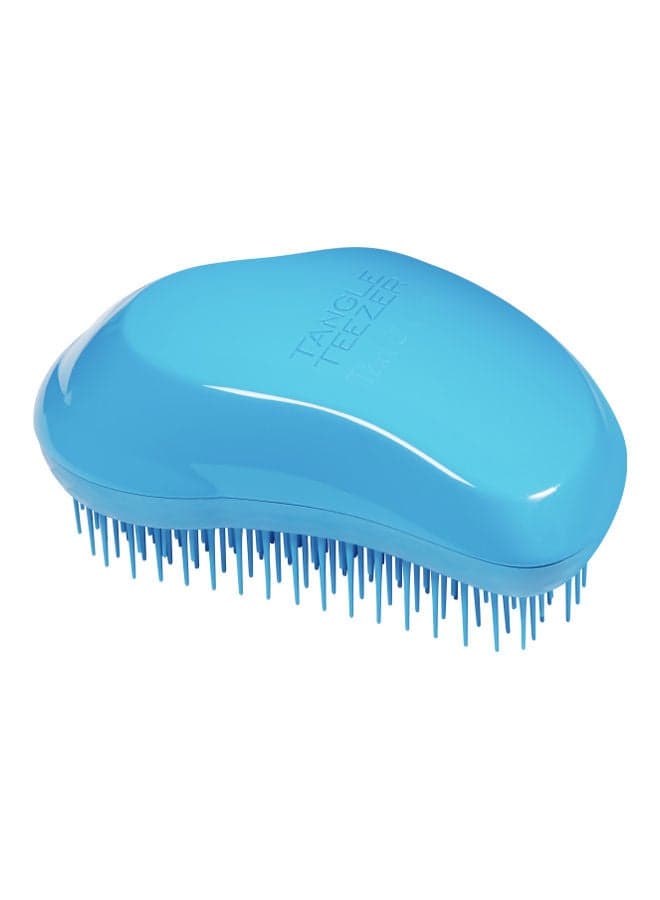Thick and Curly Detangling Hairbrush Blue