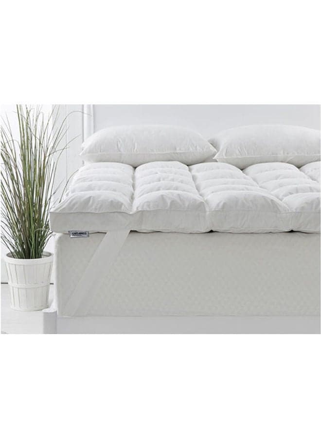 Poly Soft Mattress Topper Cotton White 140*200cm
