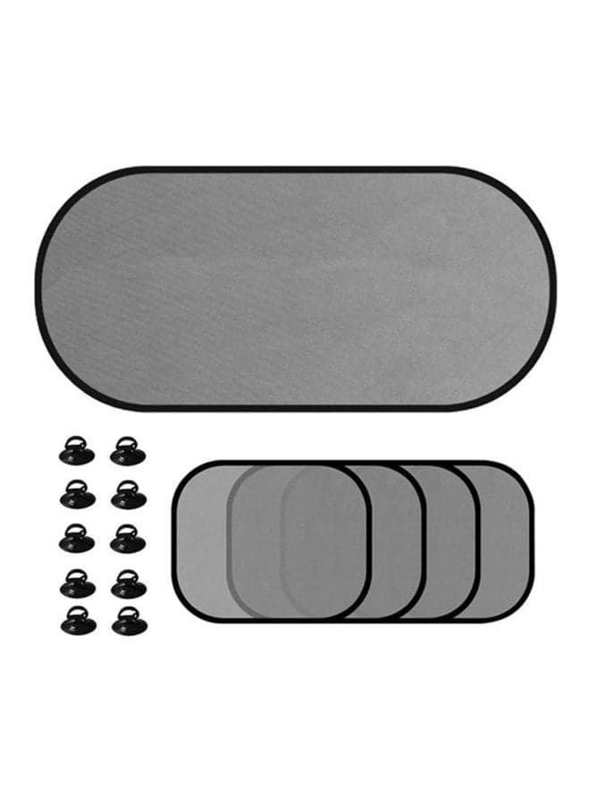 15-Piece Windshield Sun Visor Kit Set