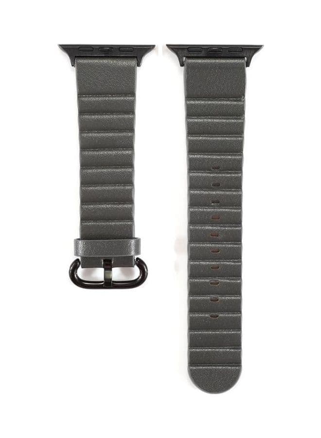 Replacement Watchband For Apple Watch Grey